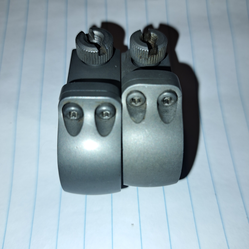 Black Scope Mount Rings - Picture 5 of 5